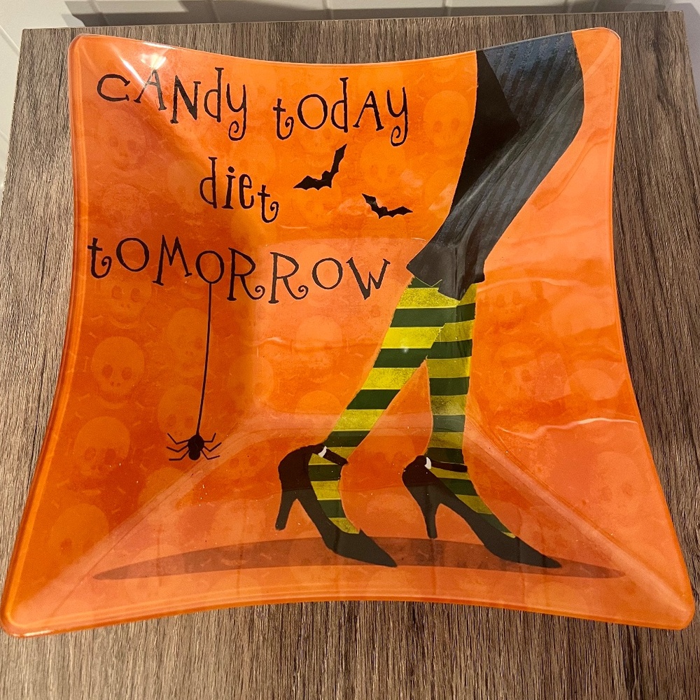 Prima Design Halloween Glass Candy Bowel
